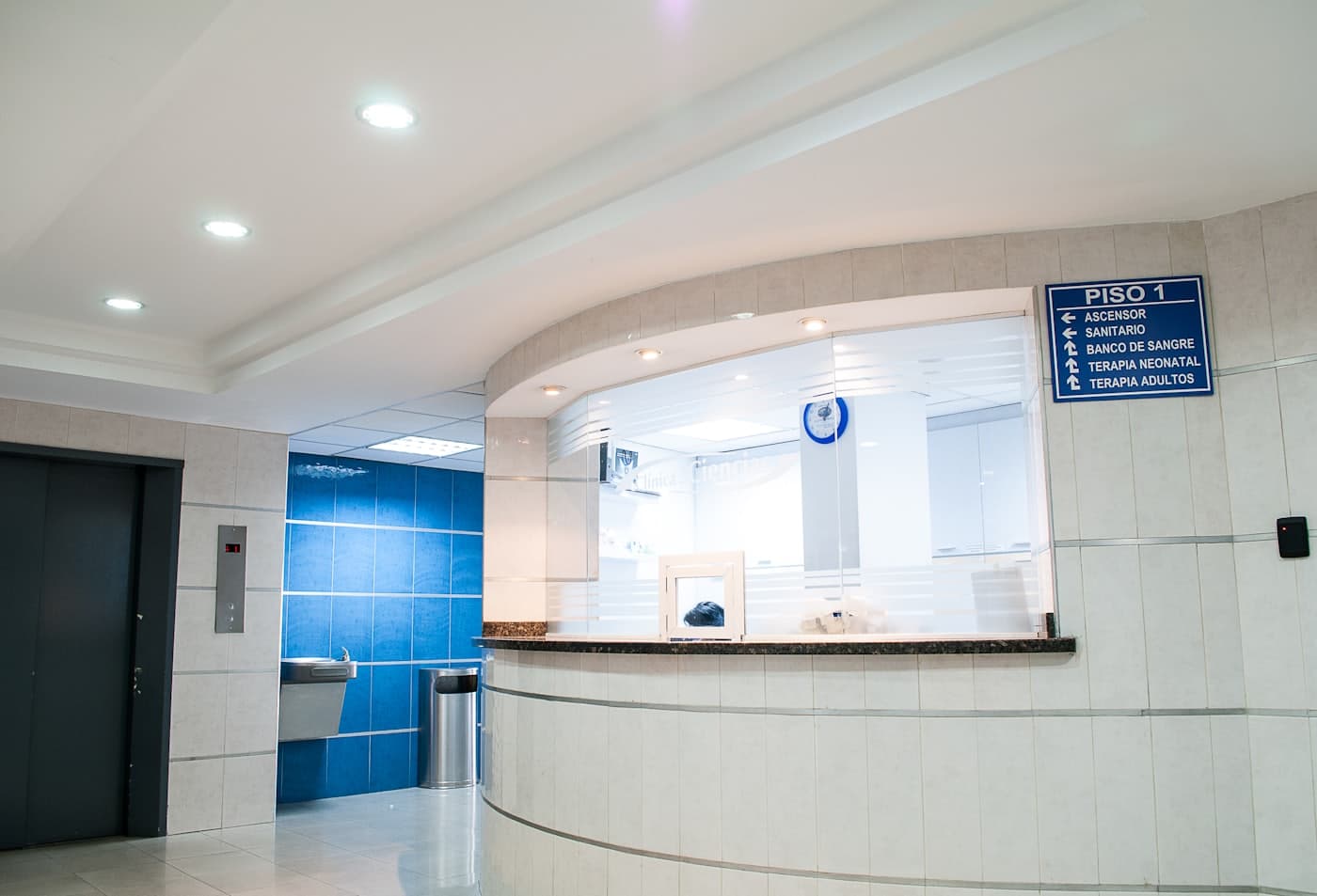 Modern independent medical clinic interior